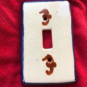 Talavera switch plate cover